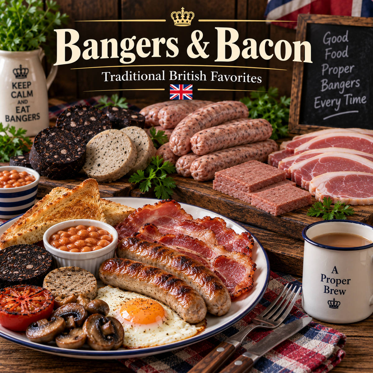 Sausages & Bacon